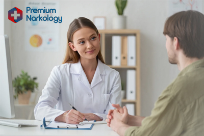 Кодирование от алкоголизма Доктор проводит консультацию